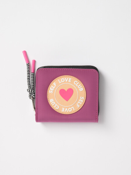 Billetera corazón Rosa
