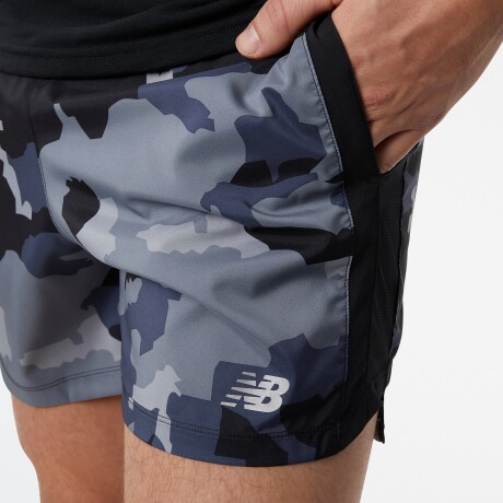 Short New Balance de hombre 5 Inch - MS23229THN GREY