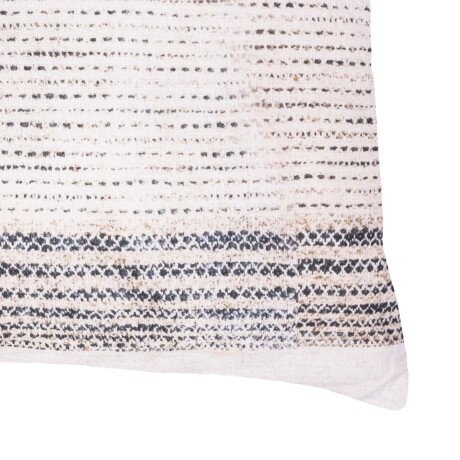 ALMOHADÓN AINSA 40*60 LINO-Y-ALGODON BEIGE/GRIS