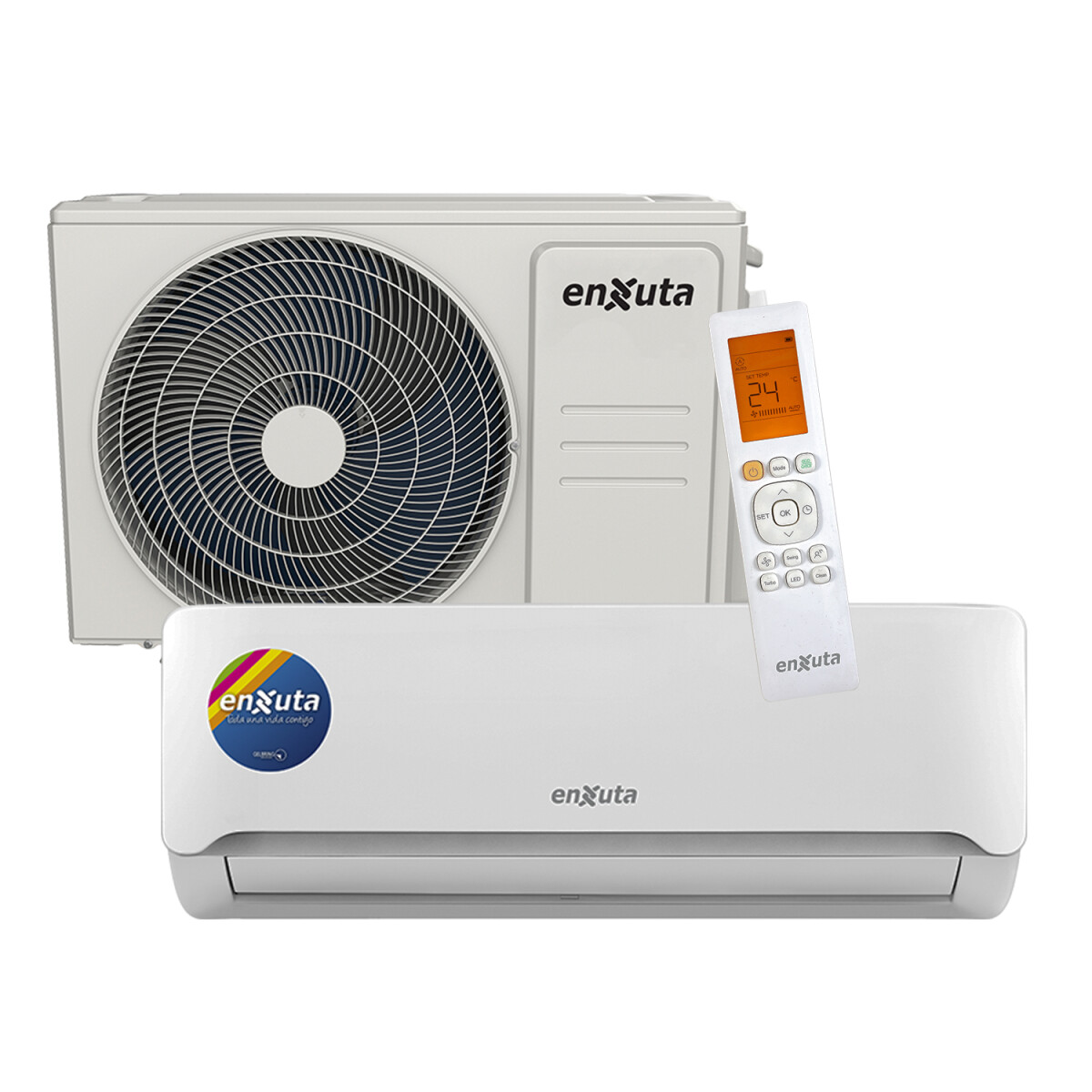 Aire Acondicionado Enxuta Aaenx222-12002 12.000 Btu" - AIRE ACOND ENXUTA CLASE C 12MIL AAENX222 