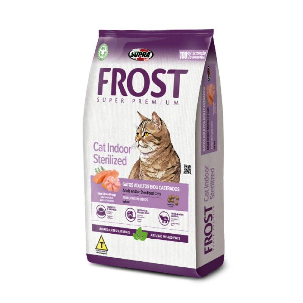 FROST CAT INDOOR STERILIZED 7.5 + 1 KG - Frost Cat Indoor Sterilized 7.5 + 1 Kg 