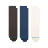 Medias Stance Icon 3 Pack Gris