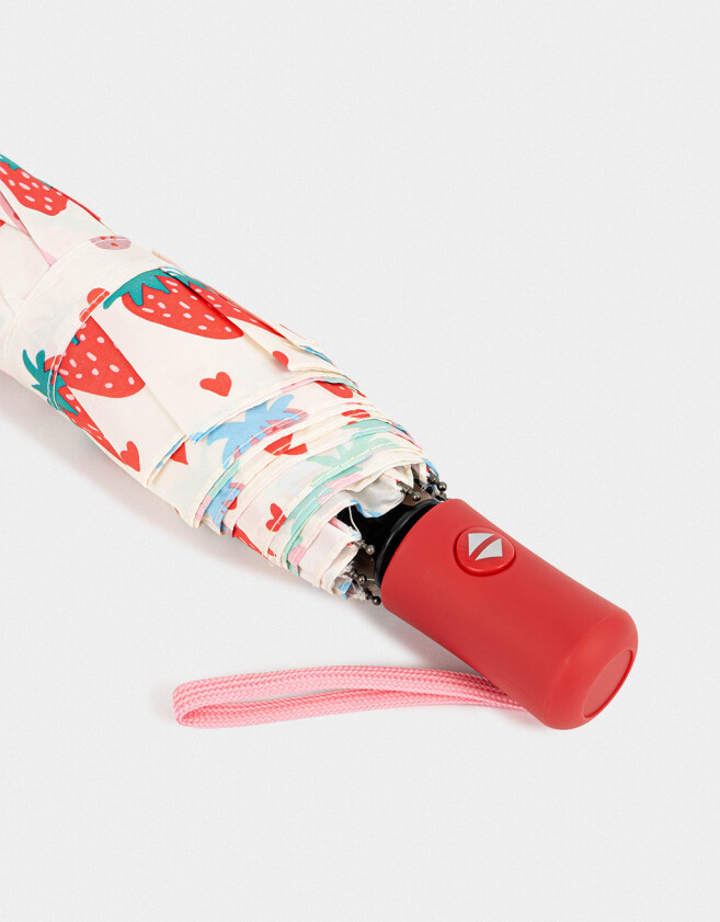 Paraguas Cortos Foodie Paraguas Con Funda - Blanco Crema