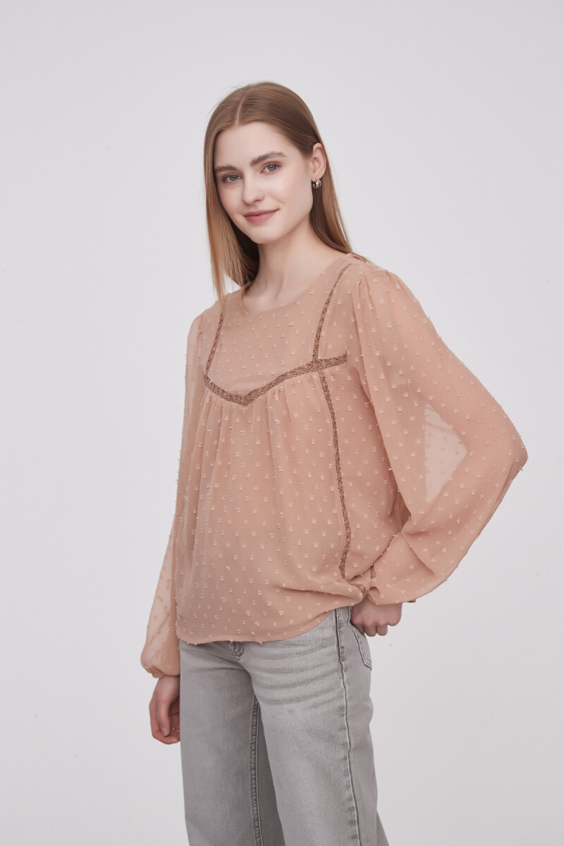 Blusa Lilibeth - Beige Oscuro 