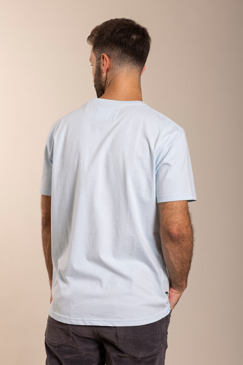 T-SHIRT GOLFOW25 POLANCO Celeste