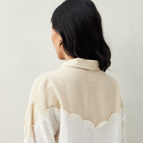 CAMISA EPONIA Almendra