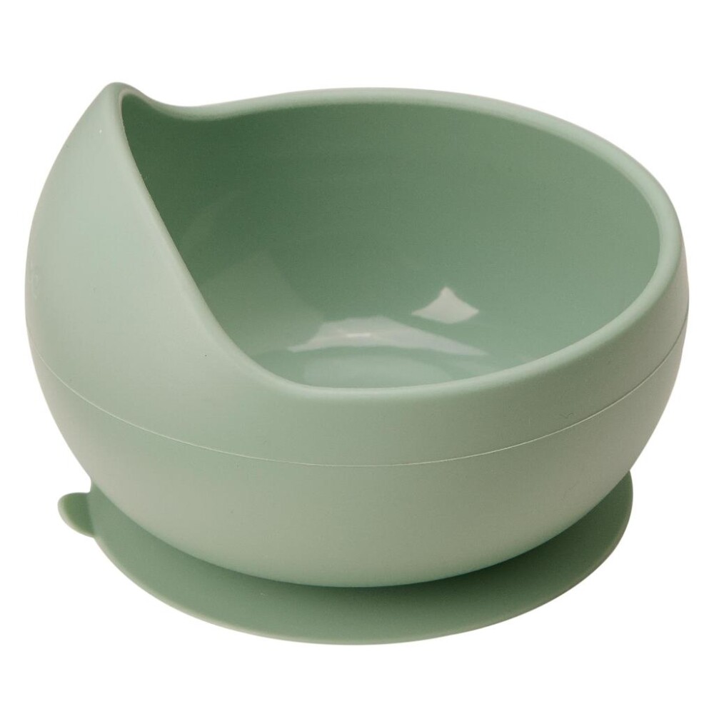 Bowl con ventosa silicona BUBA verde