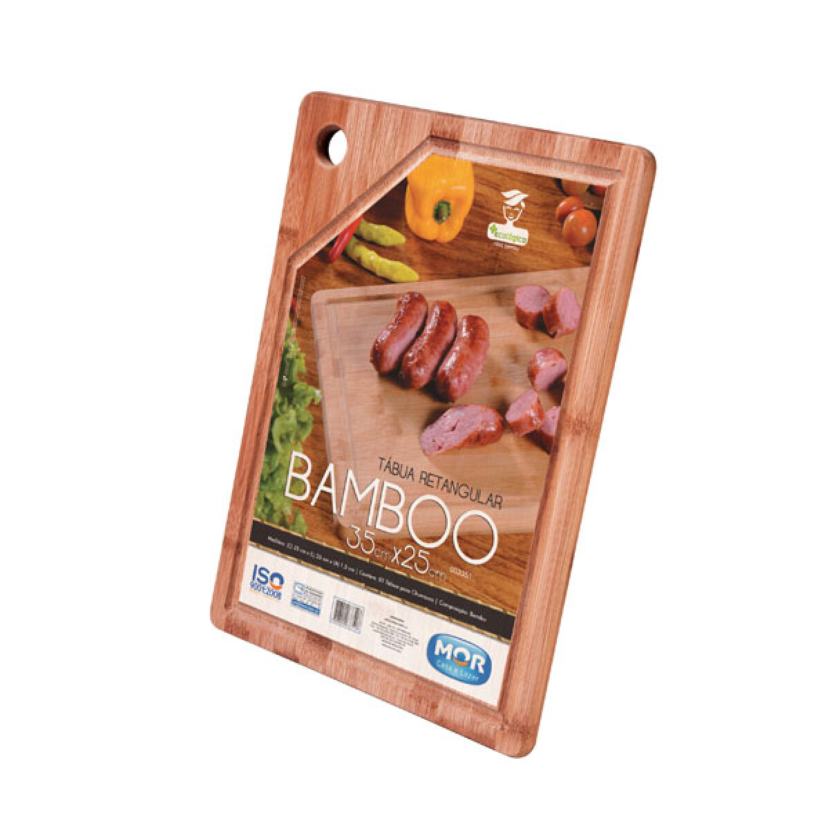 TABLA DE BAMBÚ 35X25 CM 