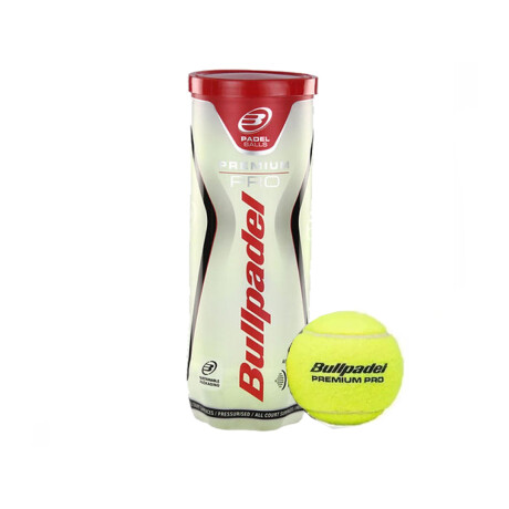 Pelotas Bullpadel Premium Pro Amarillo