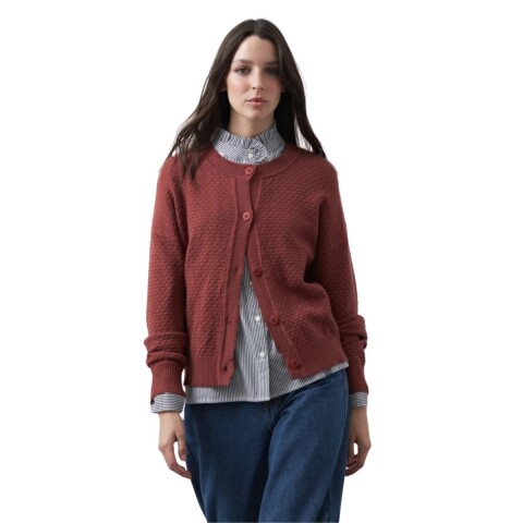 CARDIGAN TEODORA S-XL LADRILLO