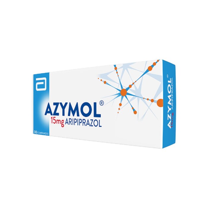 AZYMOL 15 MG. CJ X 30 COMPRIMIDOS única