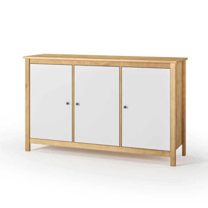 Aparador 3 Puertas Mari Blanco/miel Aparador 3 Puertas Mari Blanco/miel