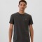 V-FRCH EVERYDAY SOFT MICRO LOGO CREW CHARCOAL HEATHER