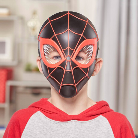 Máscara Marvel Spiderman Hasbro Original Niños Miles Morales