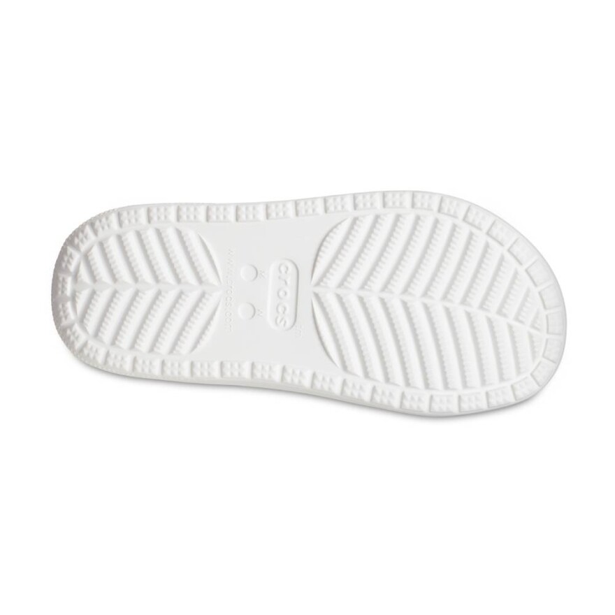Sandalias Crocs Classic Cozzzy Sandal - Unisex White