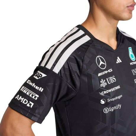 Camiseta adidas Piloto Mercedes Black