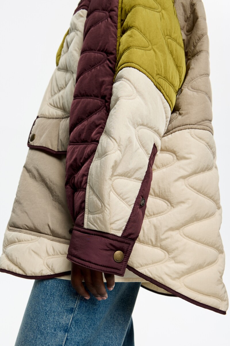 ABRIGO ACOLCHADO Bordo