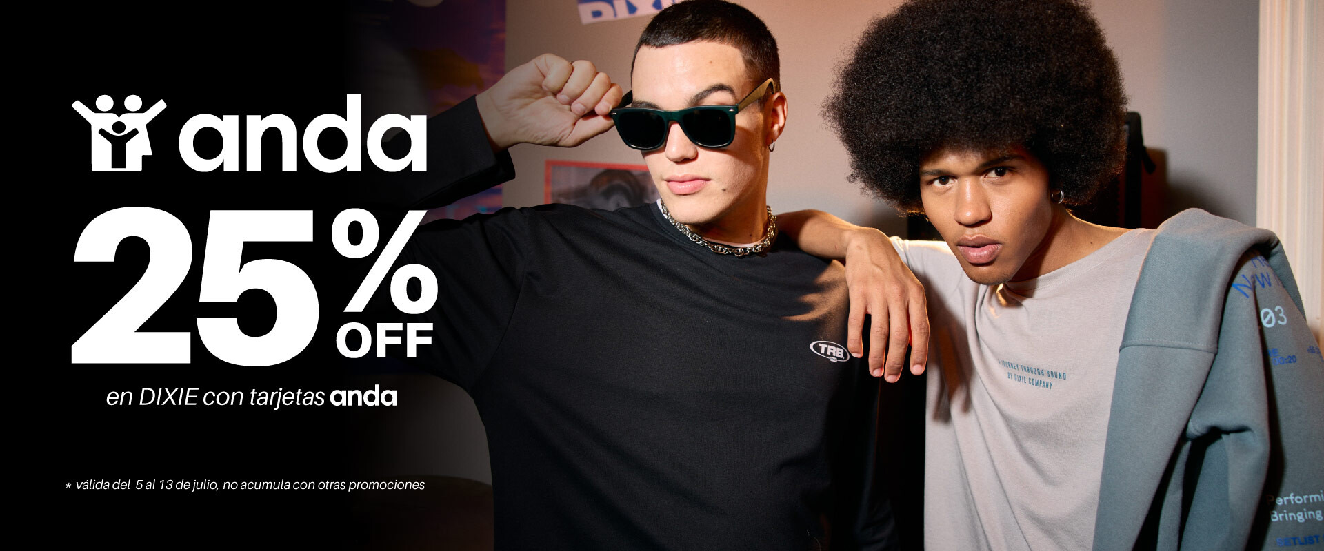 Anda 25%off