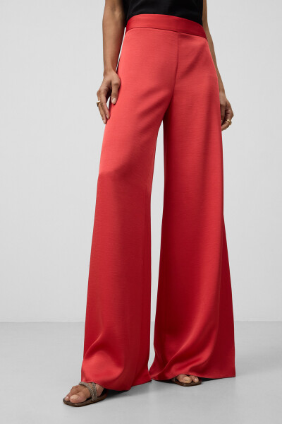 PANTALÓN ANCHO Rojo