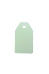 Tag rectangular liso 5x8,5 VERDE AGUA