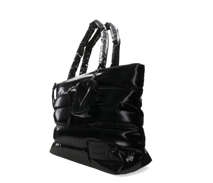 Bolso Miss Carol Zyra Capitoneado Negro
