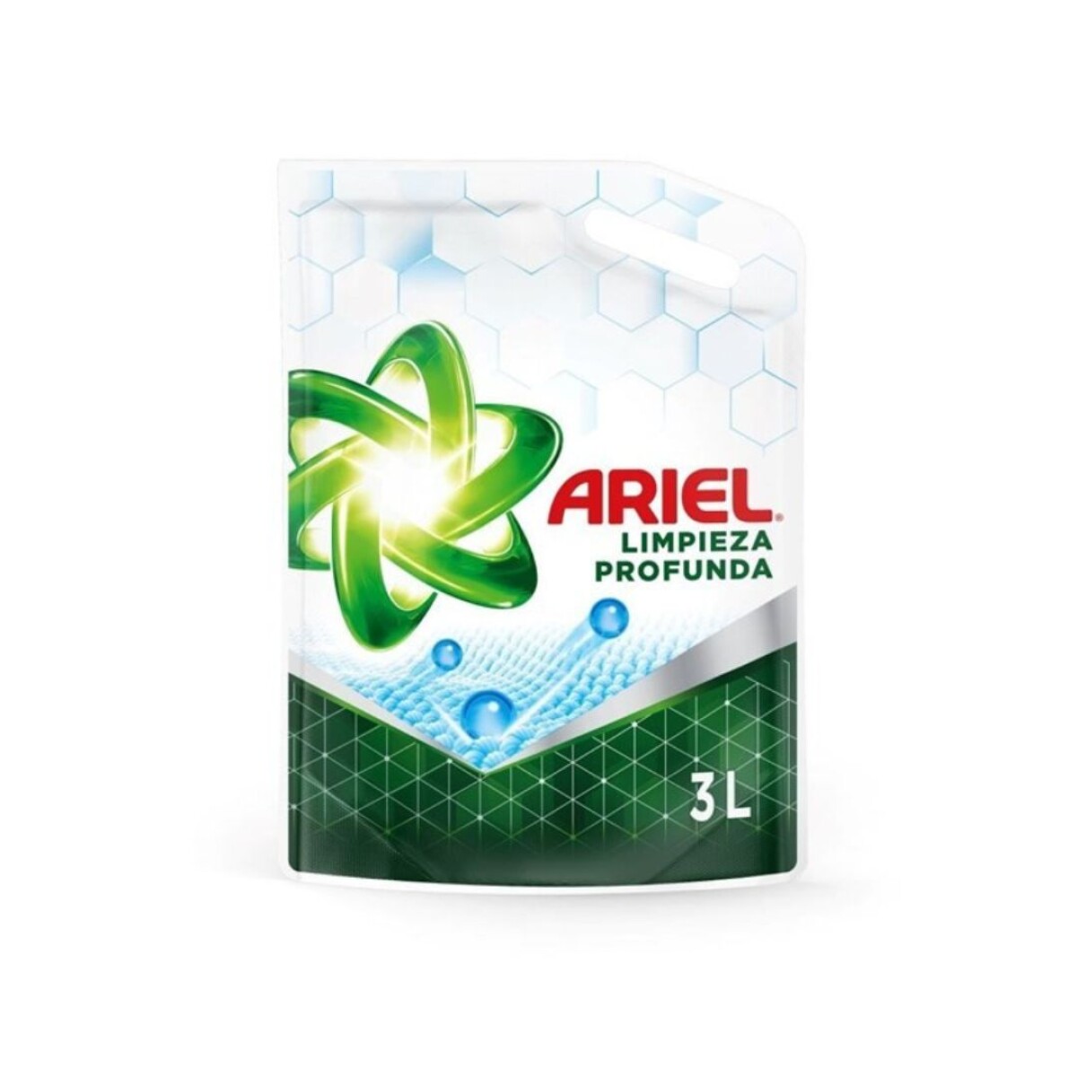 Jabón Líquido Para Ropa Ariel Limpieza Profunda 3 L 