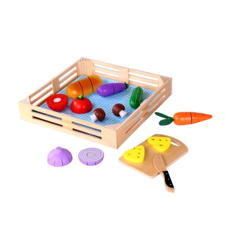 tooky toy cortando vegetales 20 pzs tooky toy cortando vegetales 20 pzs