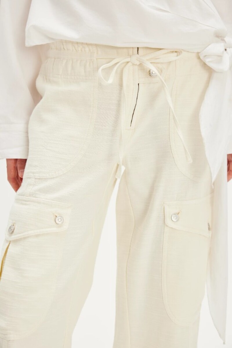Pantalón Park Ave Marfil