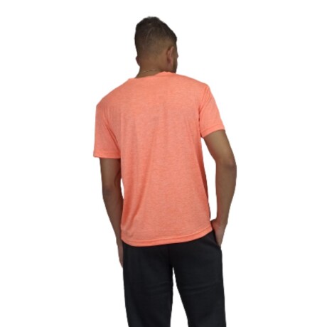 Camiseta Dry Fit Jaspeada Naranja