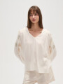 Blusa Cleo Marfil / Off White