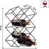 Vinera hierro para 8 botellas Vinera hierro para 8 botellas