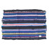 Alfombra tela rayitas multicolor 58x38cm Alfombra Tela Rayitas Multicolor 58x38cm
