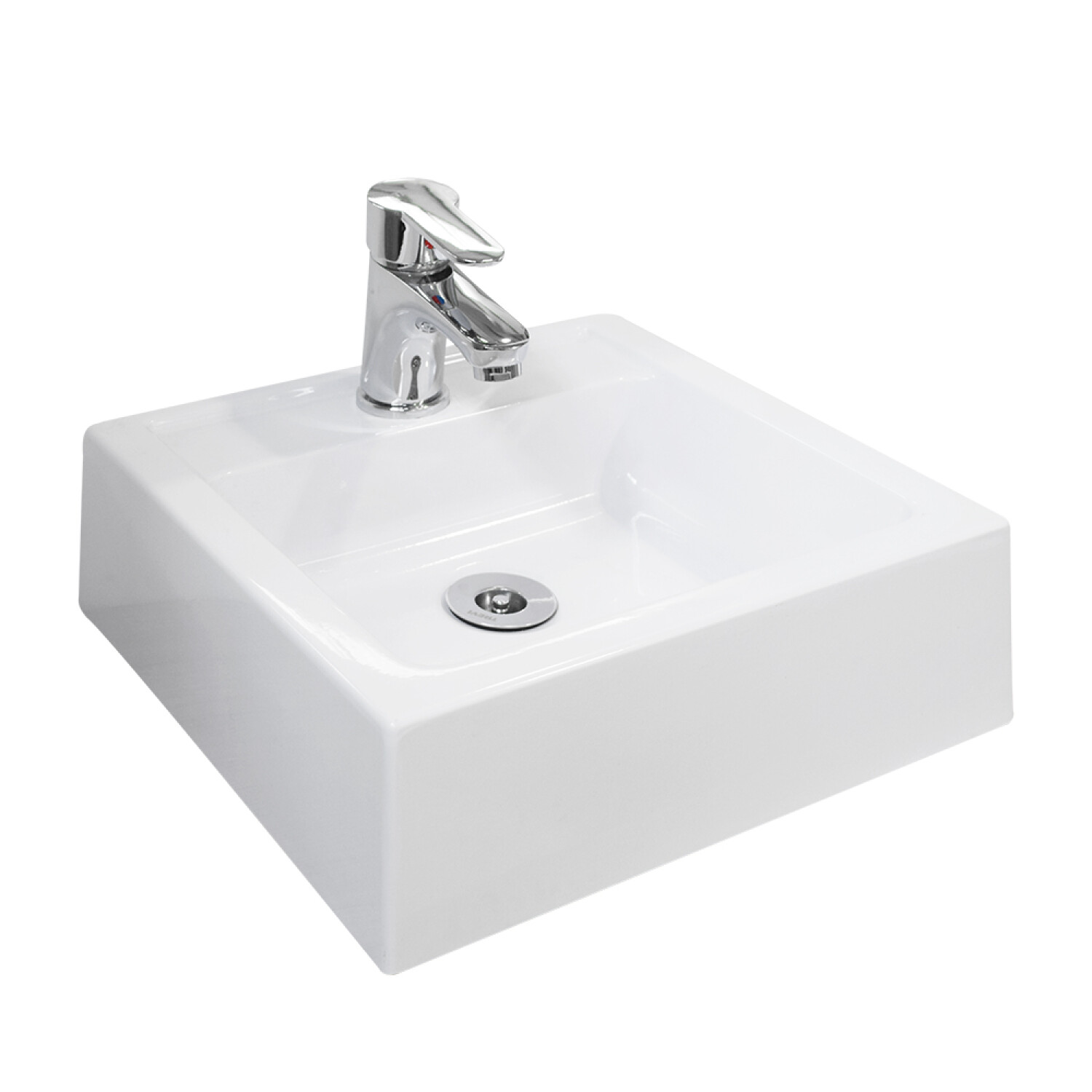 Bacha De Apoyo Modelo Chanel Color Blanco Para Monocomando — Castro