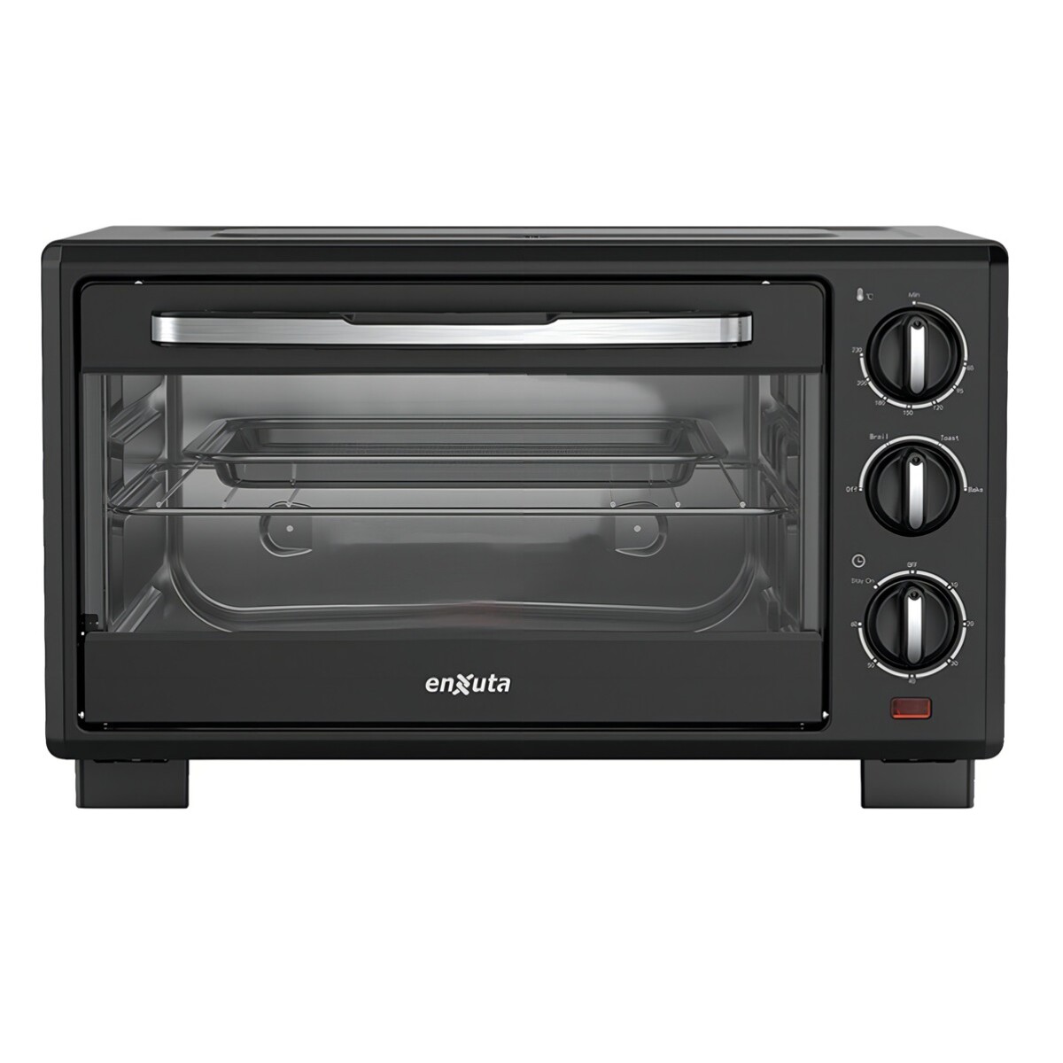 Horno Eléctrico De Mesa Enxuta Henx022n 1500w 22l Amv Color Negro 