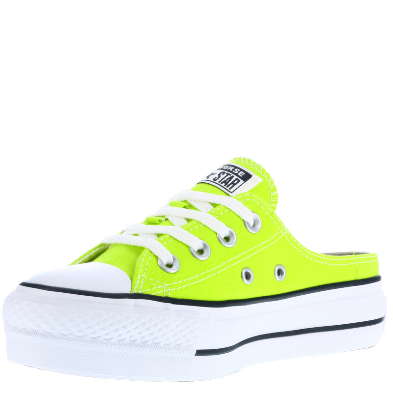 Championes Unisex Converse - All Star Zueco Mule Lift Amarillo Limón