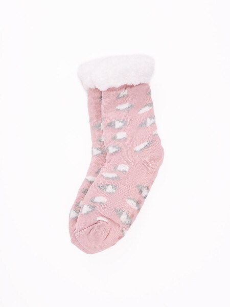 MEDIA SHERPA ANIMAL PRINT ROSADO