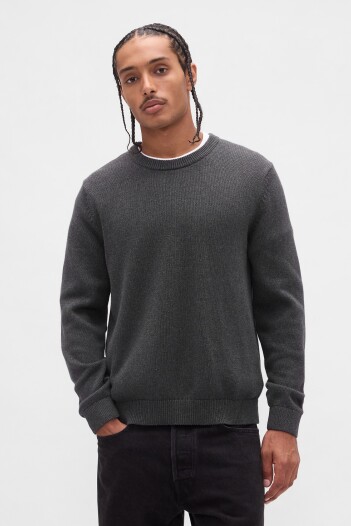 Buzo Algodón Básico Cuello Redondo Hombre B85