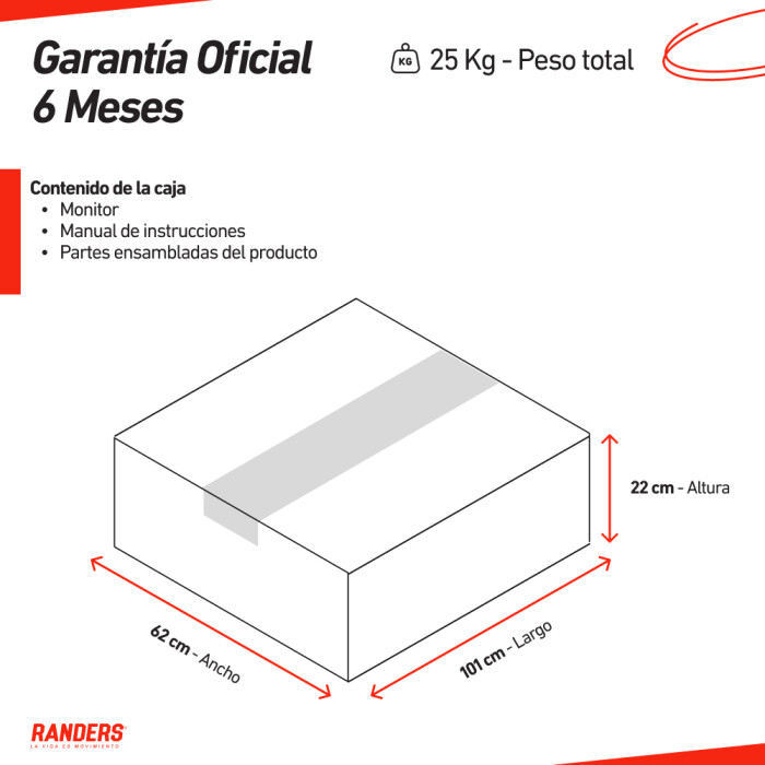 Máquina de Remo Magnética Randers ARG-903-X 16 Niveles Máquina de Remo Magnética Randers ARG-903-X 16 Niveles