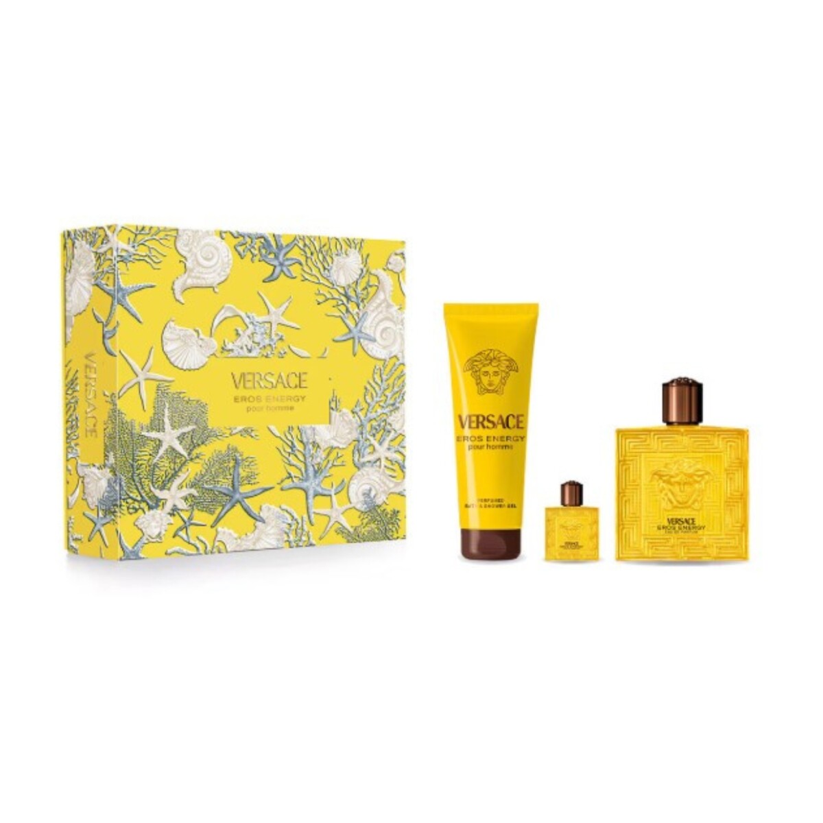 Set Versace Eros Energy x3 piezas 