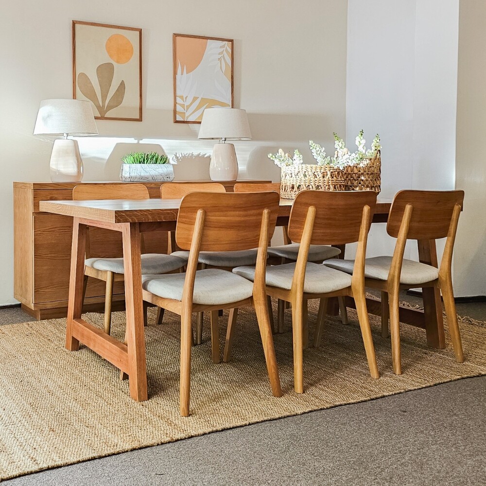 Mesa de comedor Barett - 200x100 Mesa de comedor Barett - 200x100