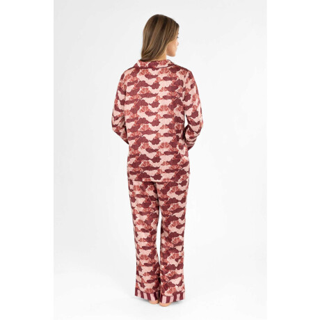 Pijama frida mariposas Rosa antique