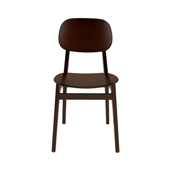 Silla de madera color tabaco "LONDON" -TRAMONTINA TB7012