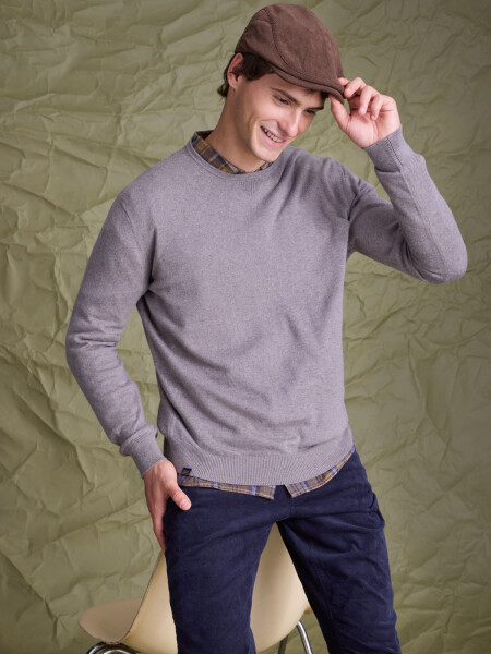SWEATER TRAFUL 3.0 GRISMARRON