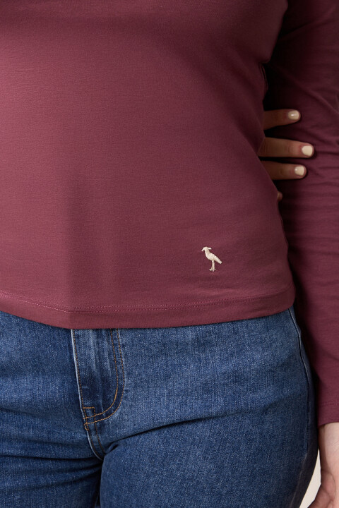 T-SHIRT M/L MUTORA POLANCO Uva