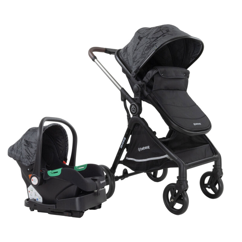 Travel System Mars LX Baby Silla + Base Isofix I-size Bebesit Negro Travel System Mars LX Baby Silla + Base Isofix I-size Bebesit Negro