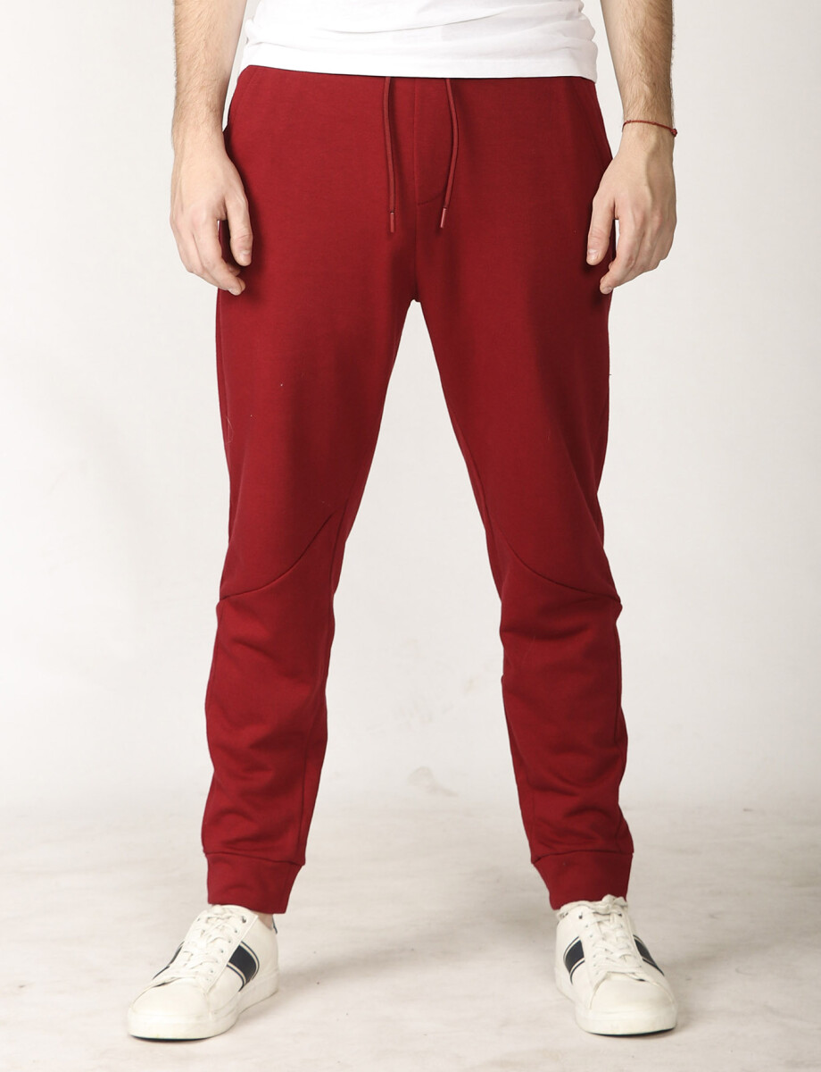 080916 PANTALON HARRY Rojo Oscuro