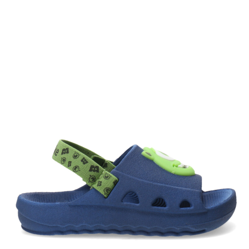 Sandalia de Niños Disney Slide Baby Azul - Verde