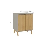 COMBO COCINA - BAJO MESADA 2 PUERTAS + AÉREO GRIS