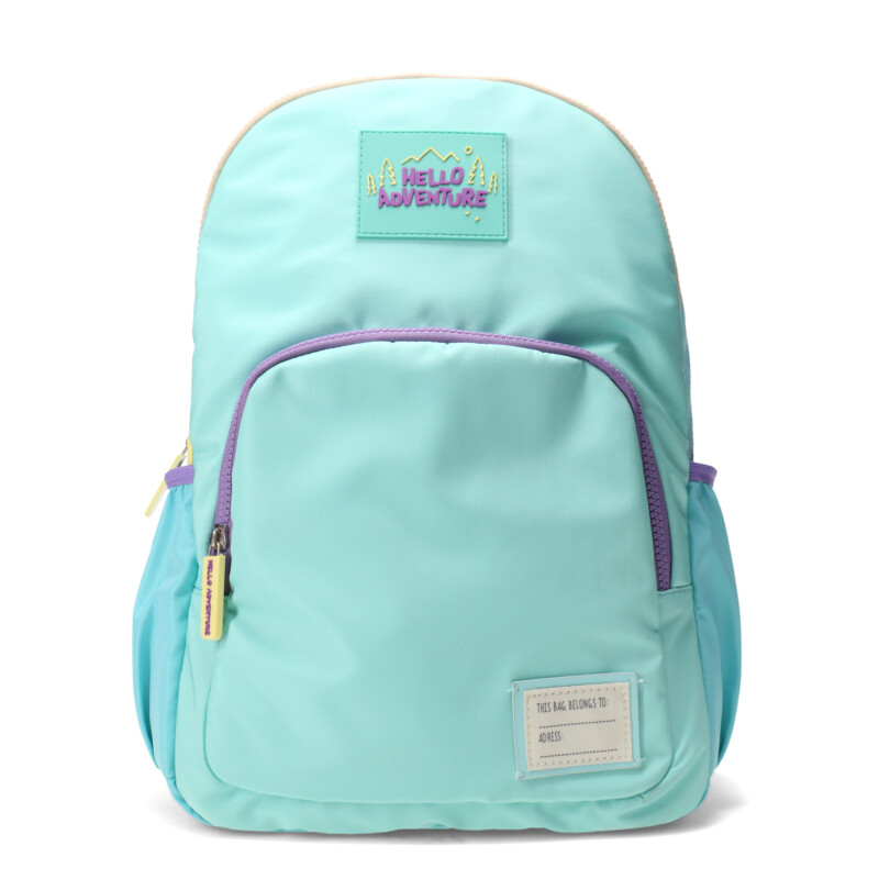 Mochila Mini Miss Carol VENETIE con dibujos Verde Claro