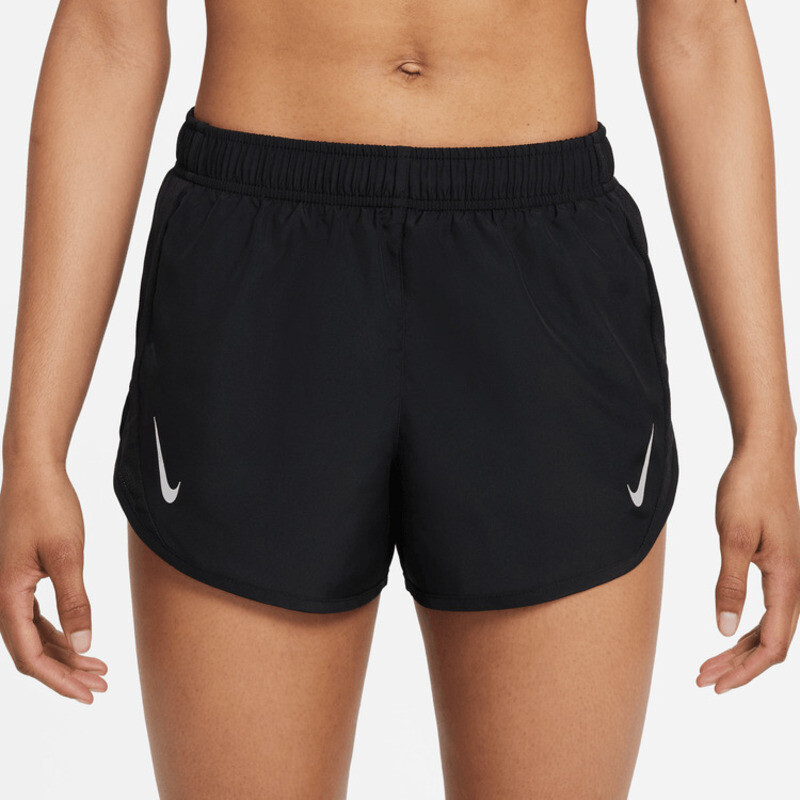 Running - Nike - NIKE SHORT W NK DF TEMPO RACE SHORT BLACK/(REFLECTIVE SILV) de Mujer - DD5935-010 Negro